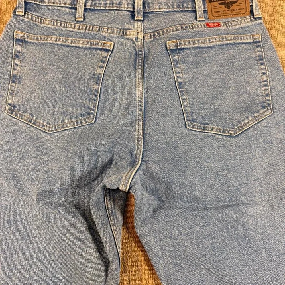 Wrangler blue jeans